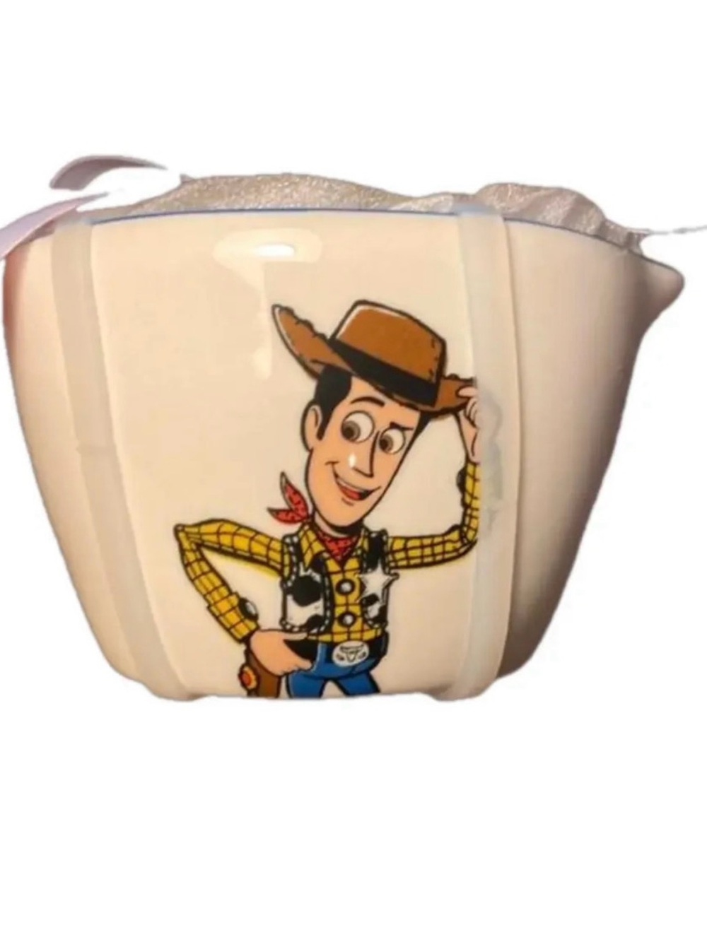 Rae Dunn Toy Story Nesting Measuring Cups Set 4 Ceramic Woody Buzz Jessie NWT